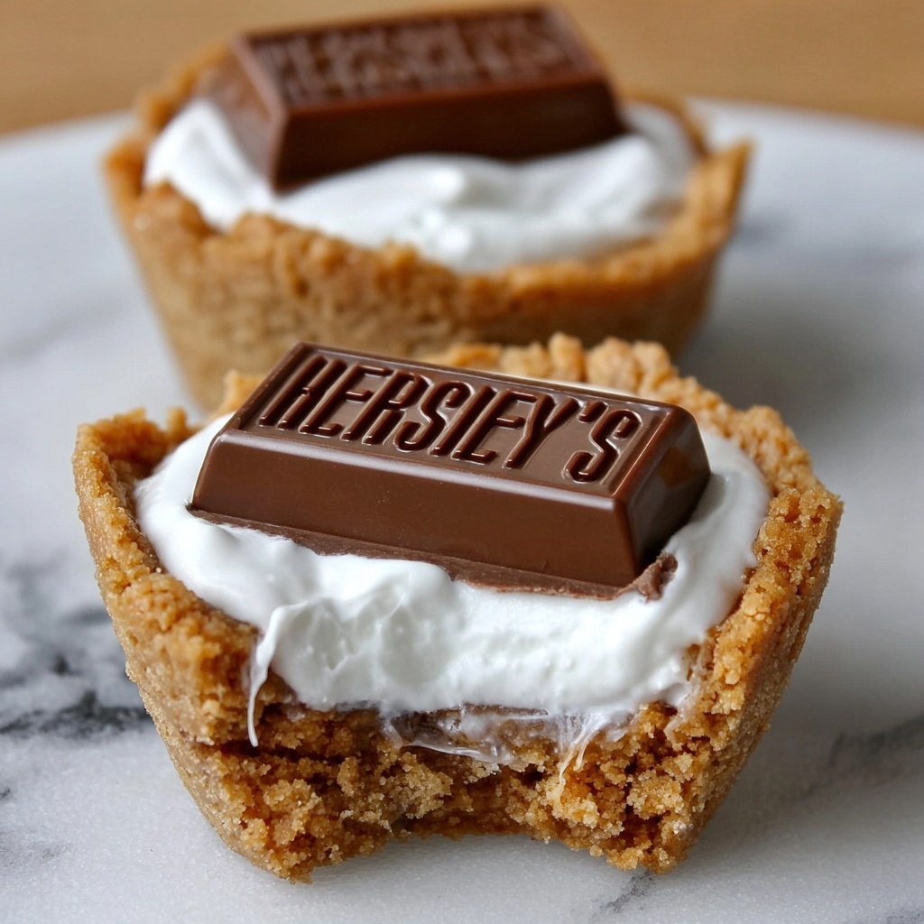 S'mores Cookie Cups Recipe - Recipe Image