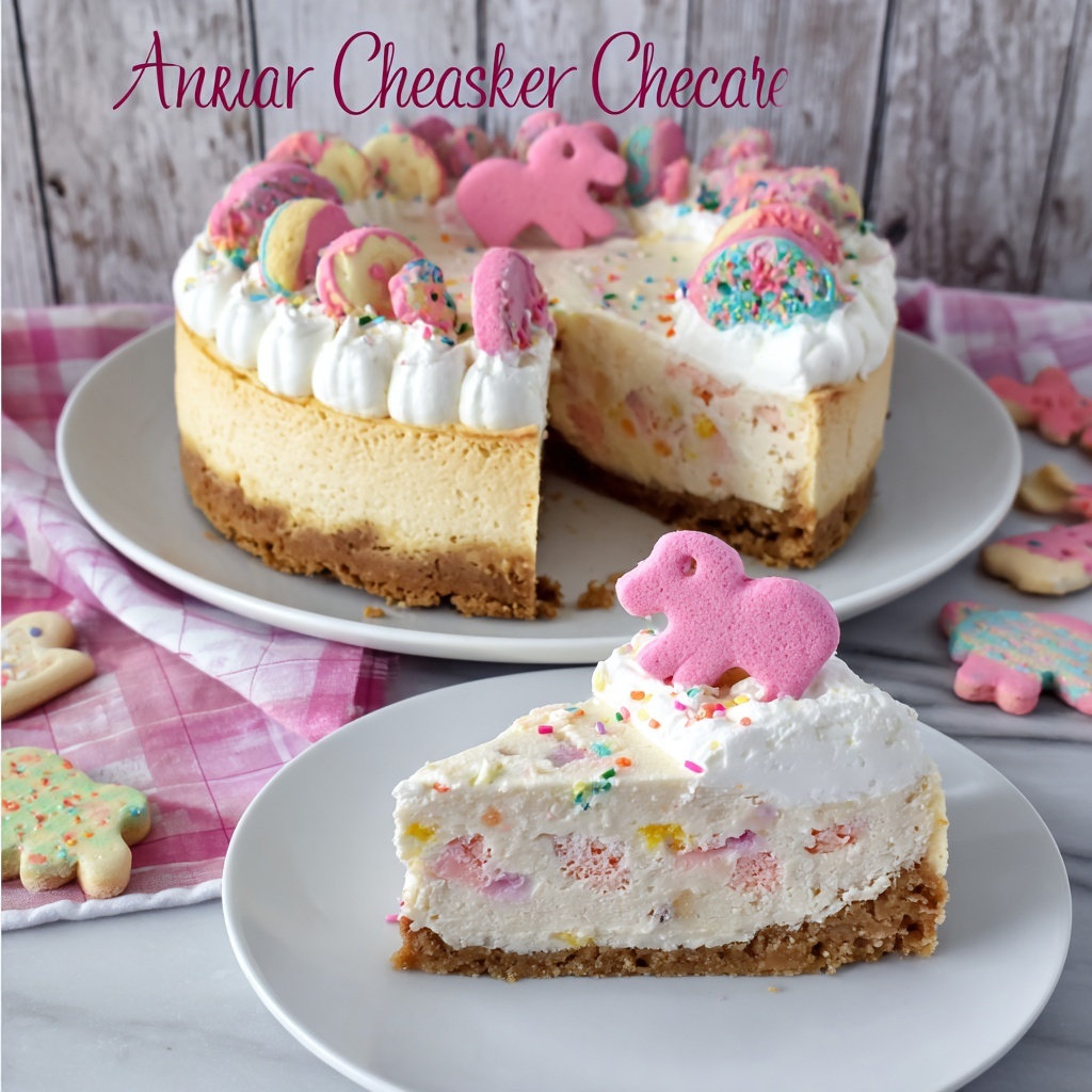 Animal Circus Cheesecake Recipe - Recipe Image