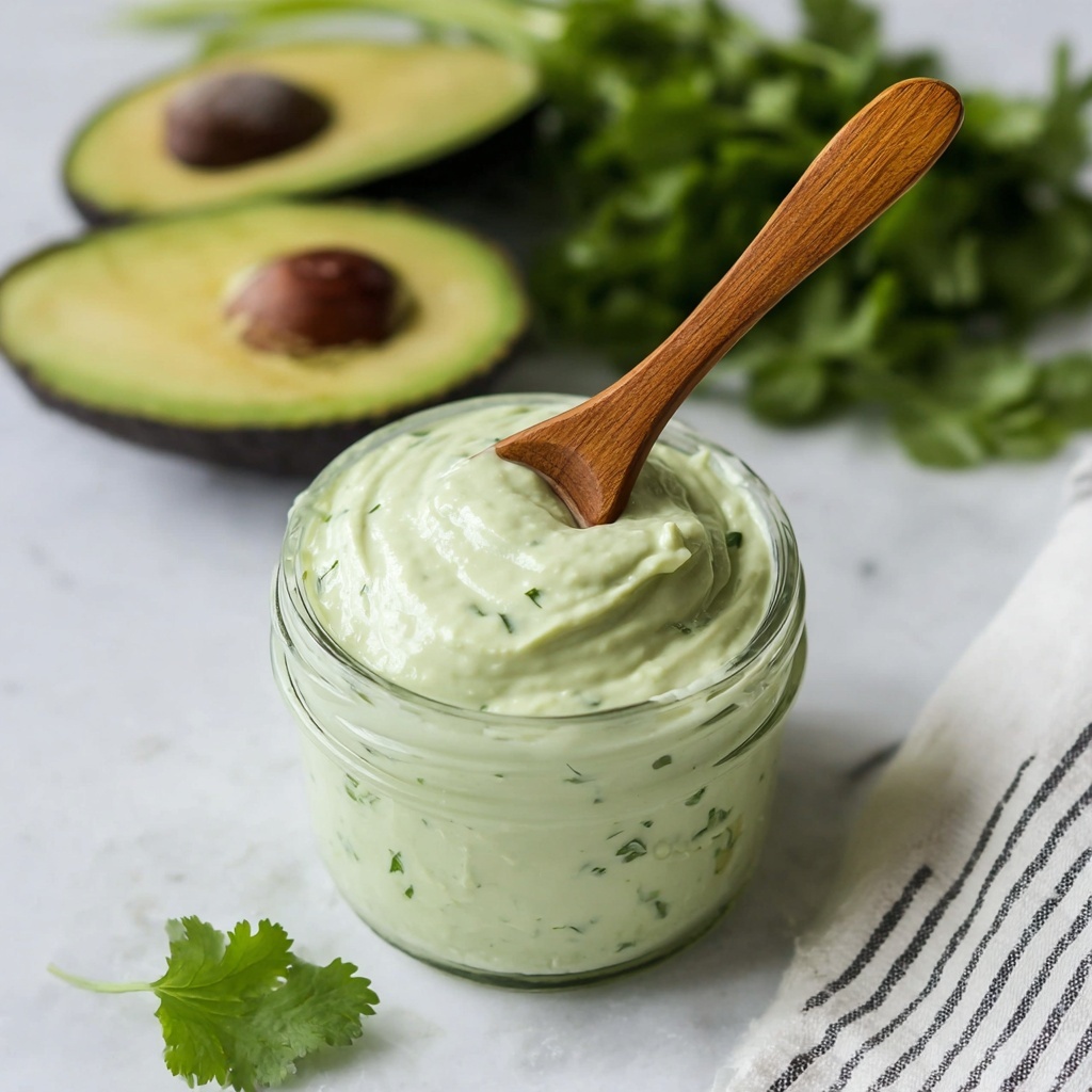 Avocado Cilantro Lime Crema Recipe - Recipe Image