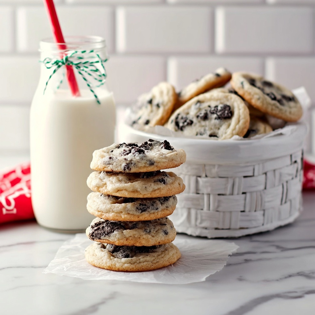 Oreo Cheesecake Cookies Recipe - Recipe Image