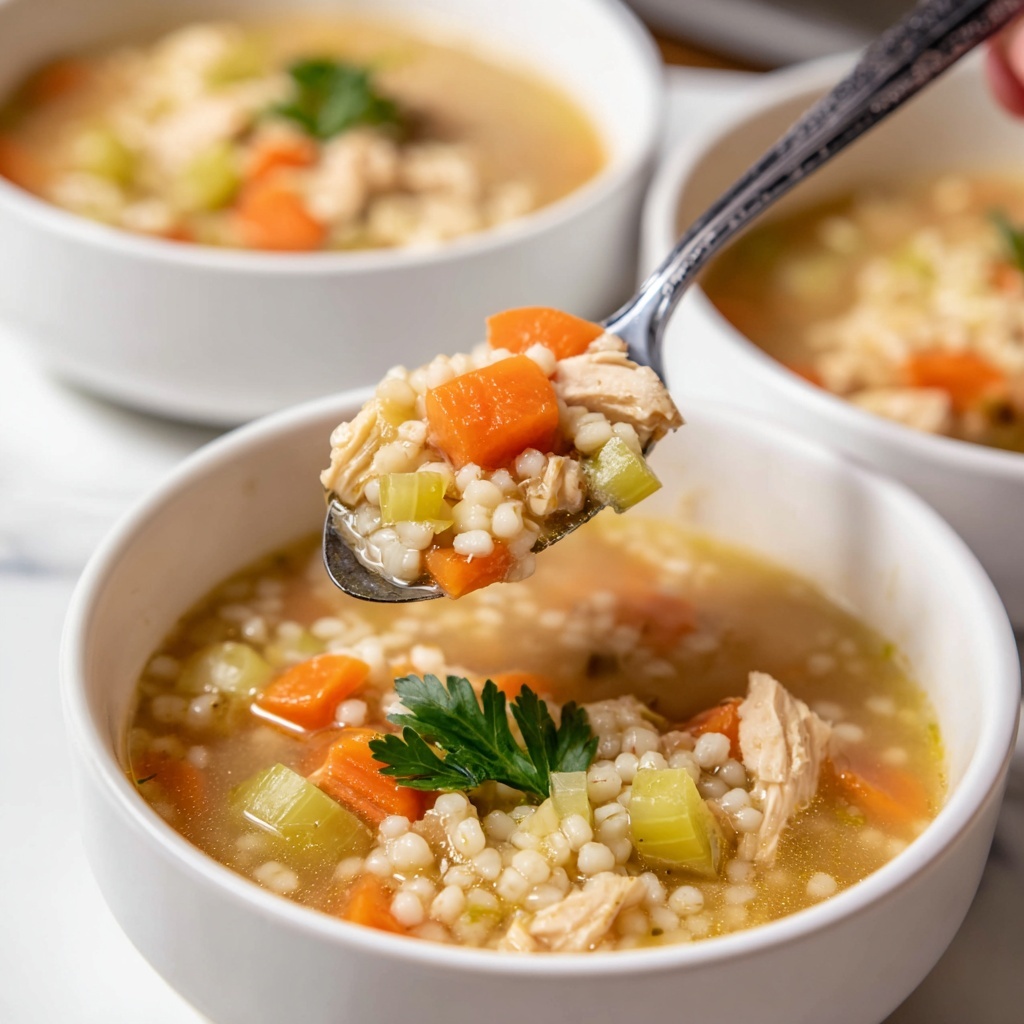 Chicken Barley Soup Recipe - Recipe Image