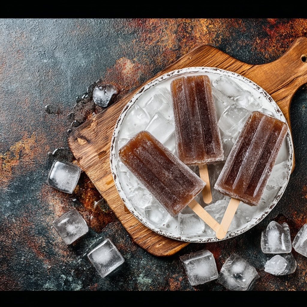 Rum and Coke Popsicles Recipe - Recipe Image