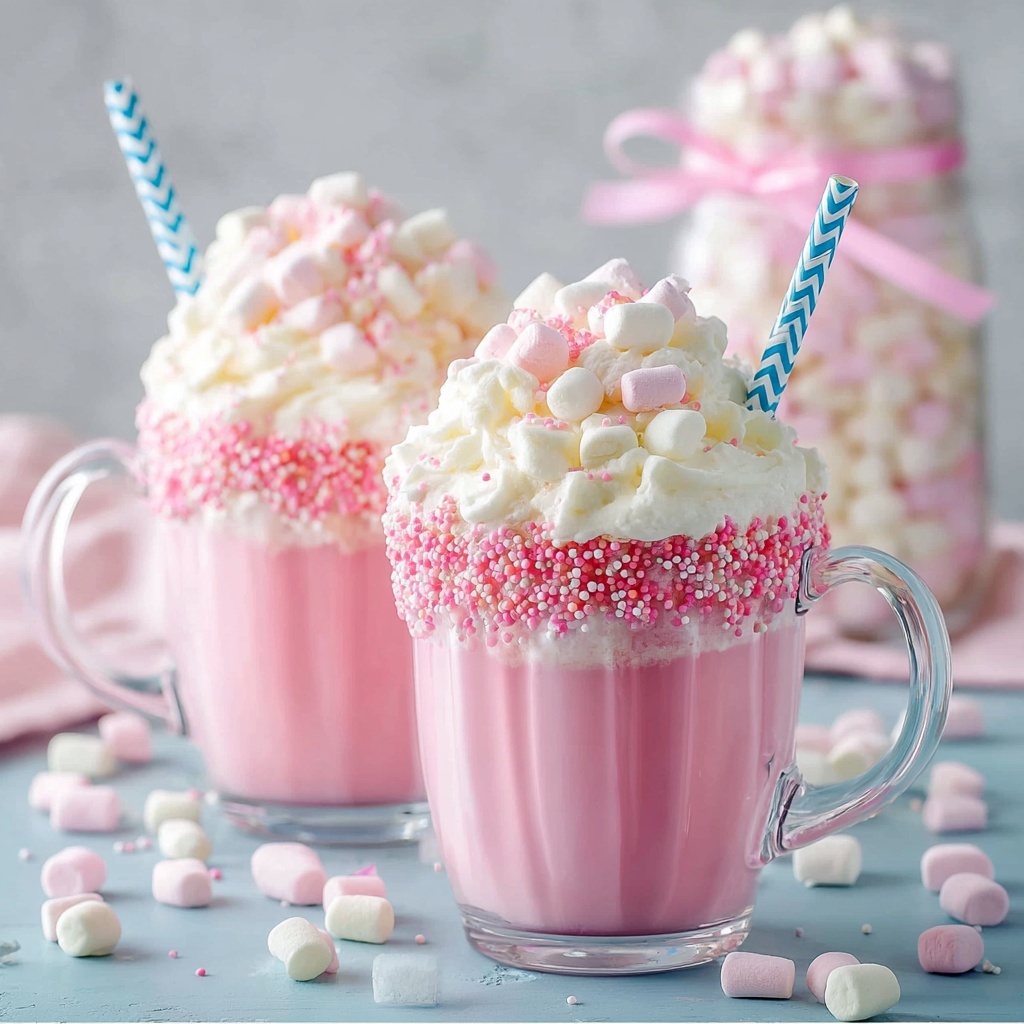 Pink Hot Chocolate Recipe - Recipe Image