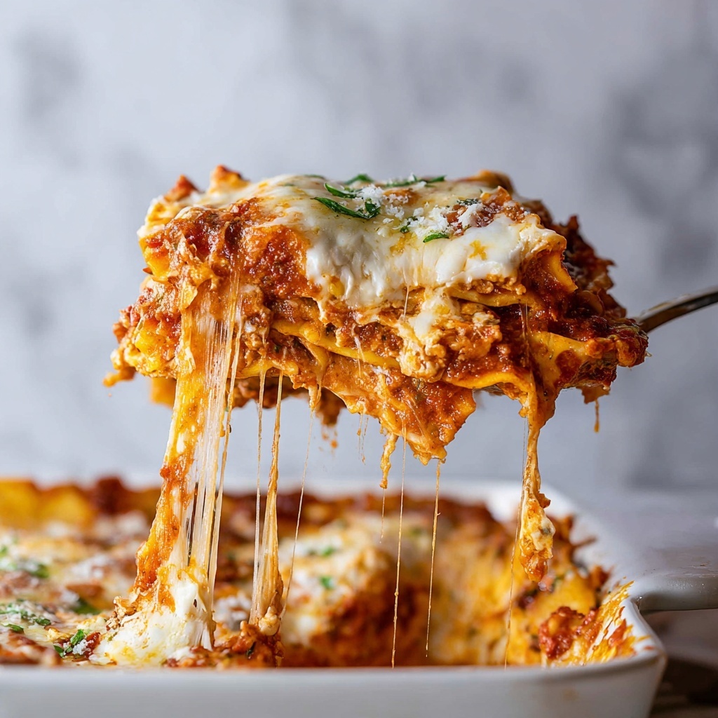 Ravioli Lasagna with Sausage and Cheese Recipe - Recipe Image