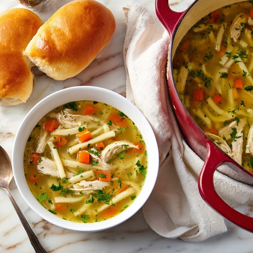 Homemade Chicken Noodle Soup Recipe - Recipe Image
