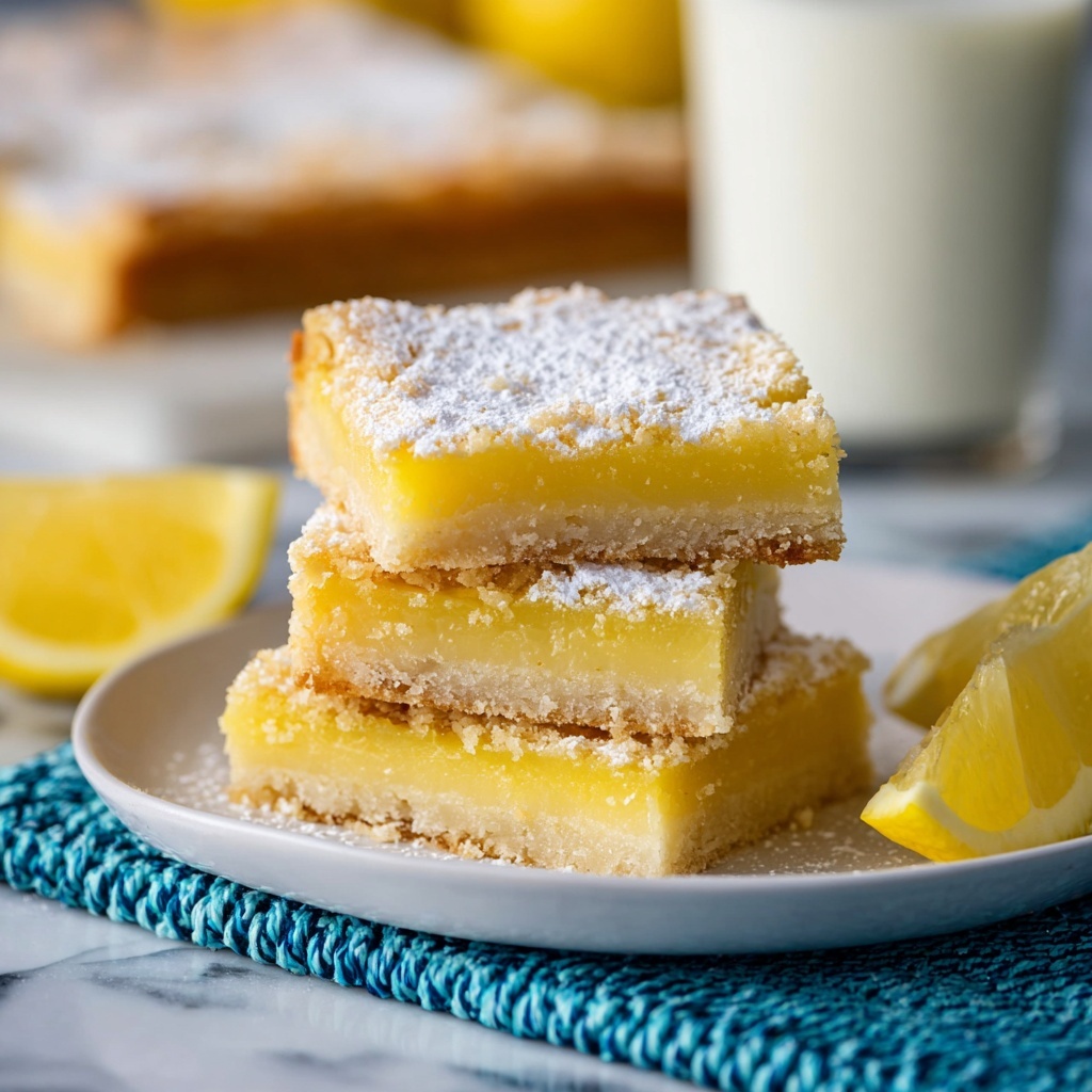 Lemon Gooey Butter Cake Recipe - Recipe Image