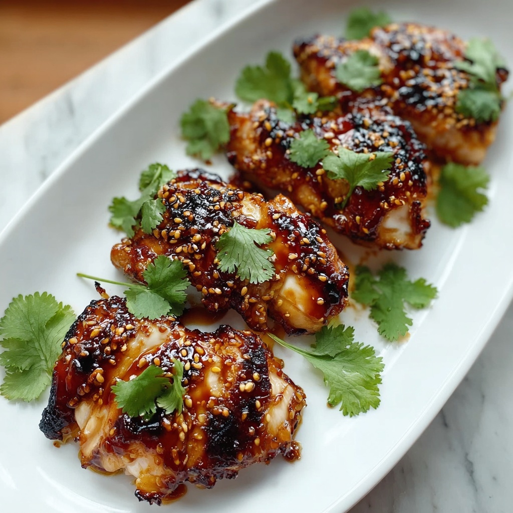 Viral Garlic Miso Chicken Thighs: Juicy Flavor in 25 Minutes Recipe - Recipe Image
