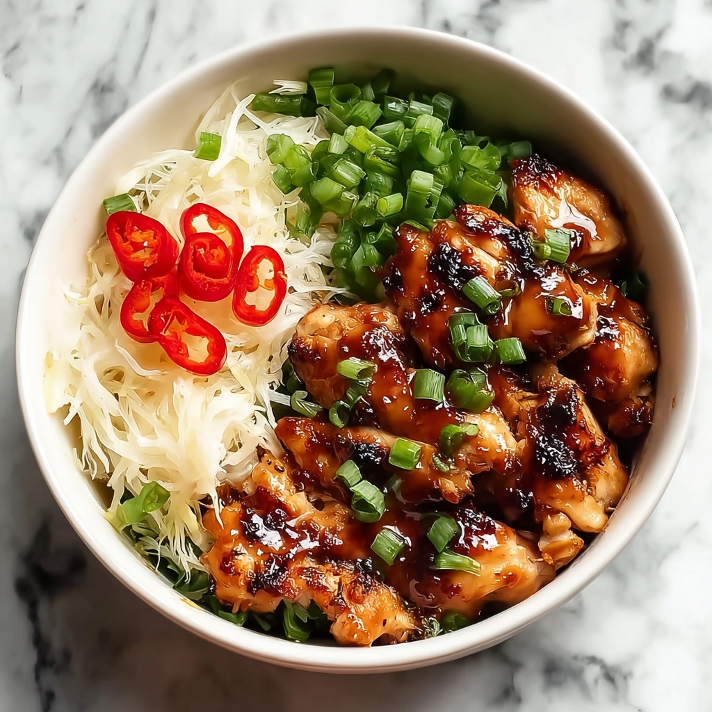 Irresistibly Juicy Vietnamese Lemongrass Chicken Noodles Recipe - Recipe Image