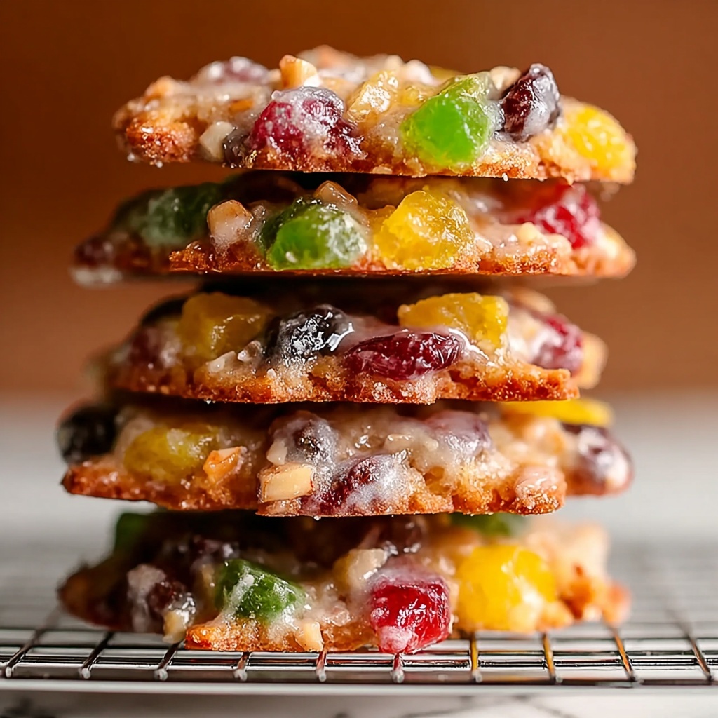 Irresistibly Easy Christmas Fruitcake Cookies Recipe - Recipe Image