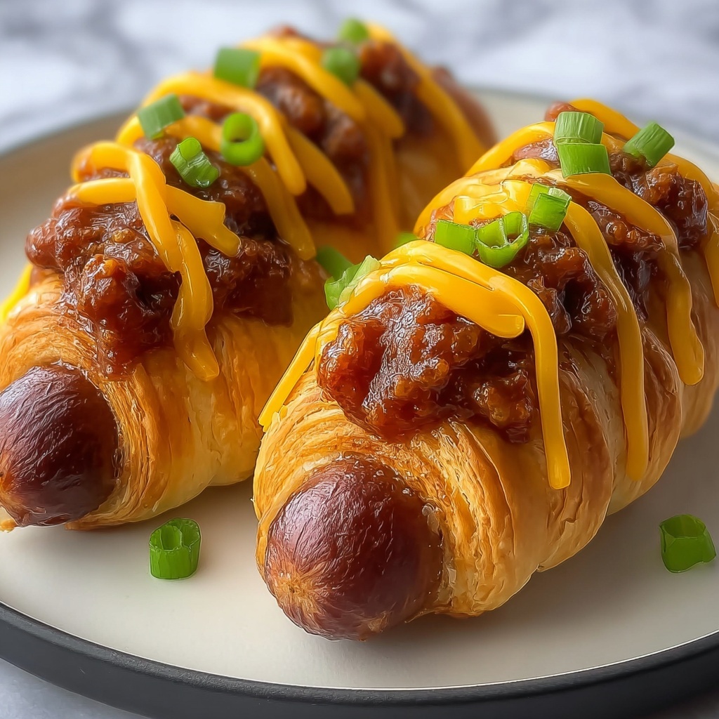 Crescent Roll Chili Dog Delight Recipe - Recipe Image