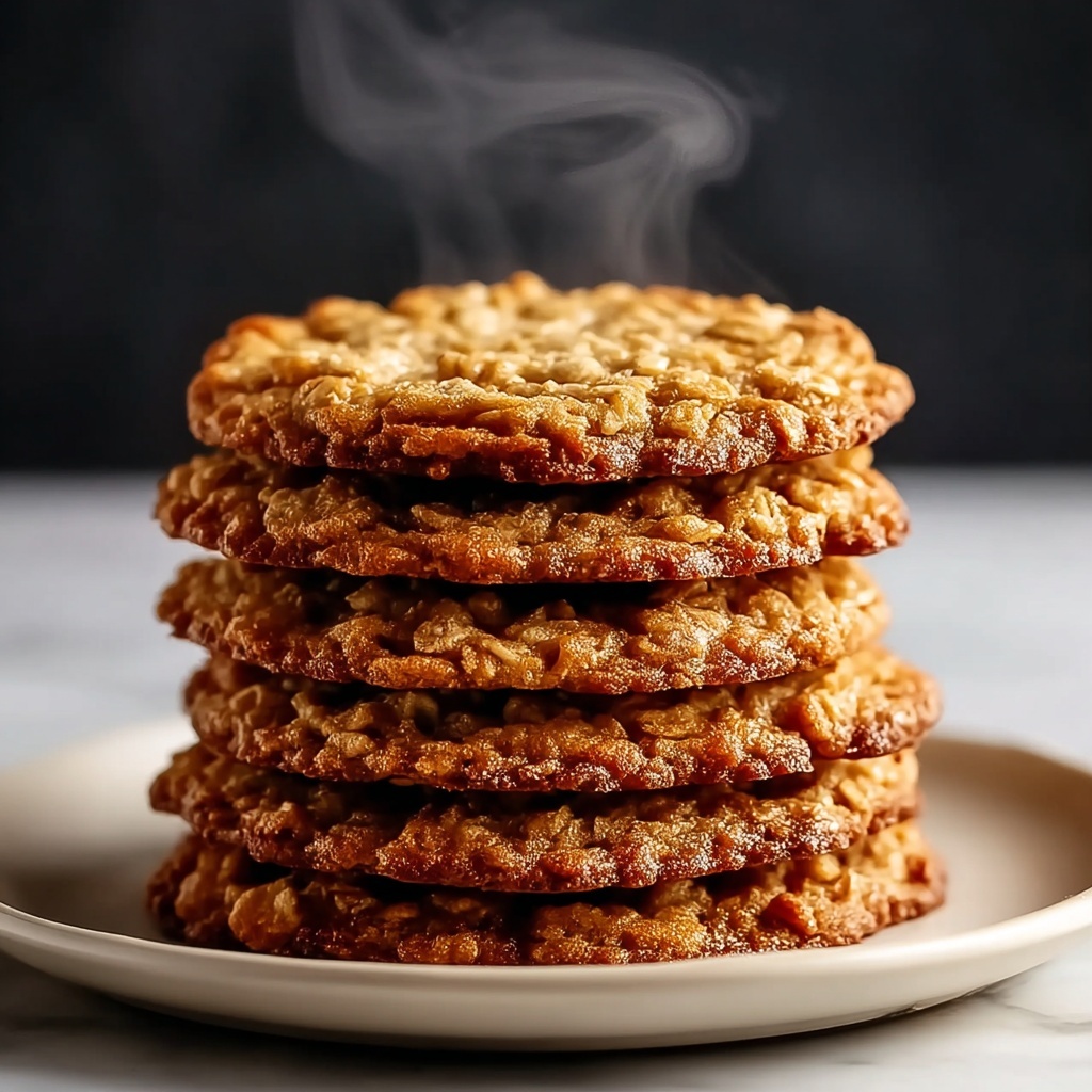 Irresistible Oatmeal Lace Cookies: Crisp, Chewy Delight Recipe - Recipe Image
