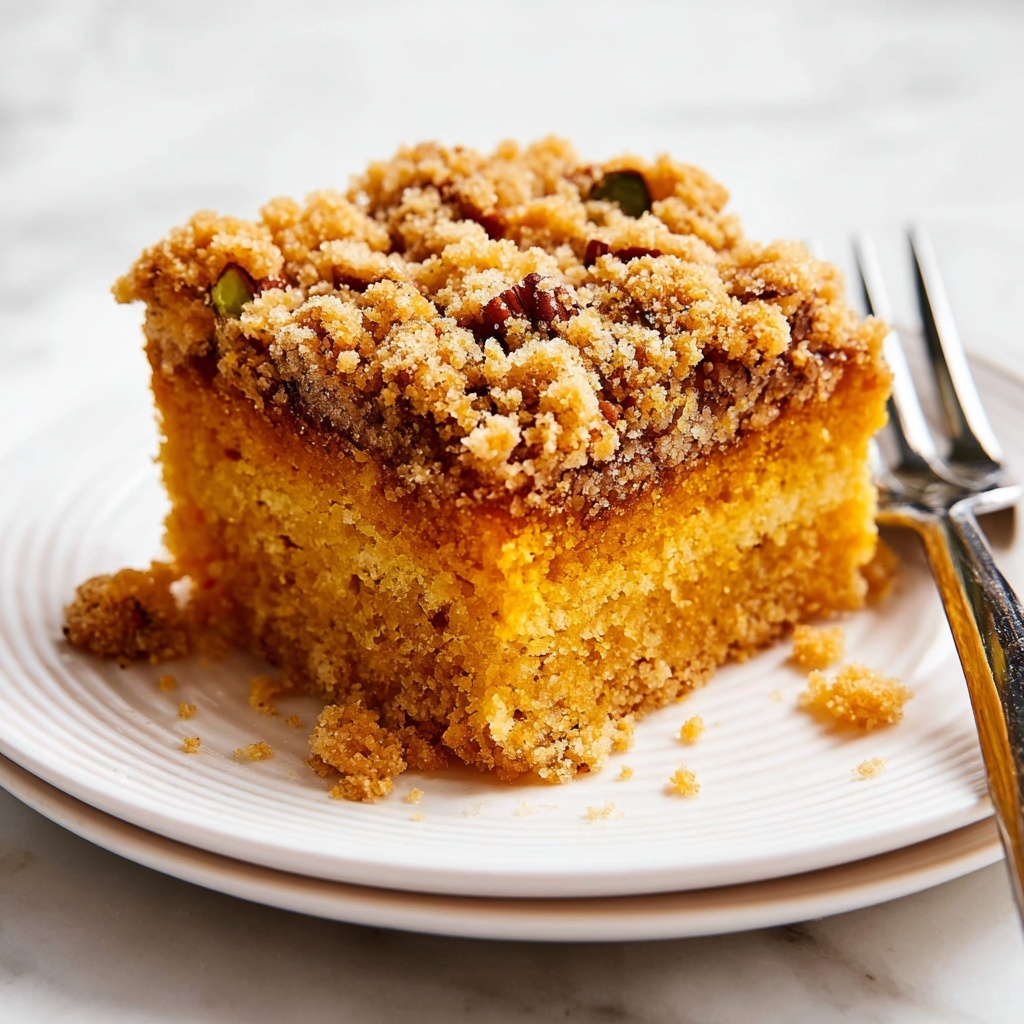 Pecan Sweet Potato Coffee Cake Recipe - Recipe Image