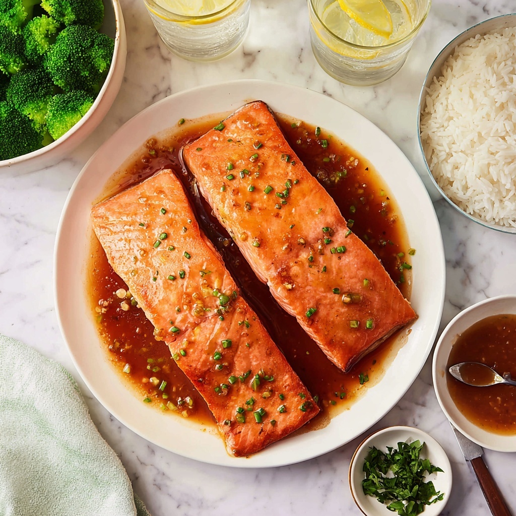 Honey Glazed Salmon Recipe - Recipe Image