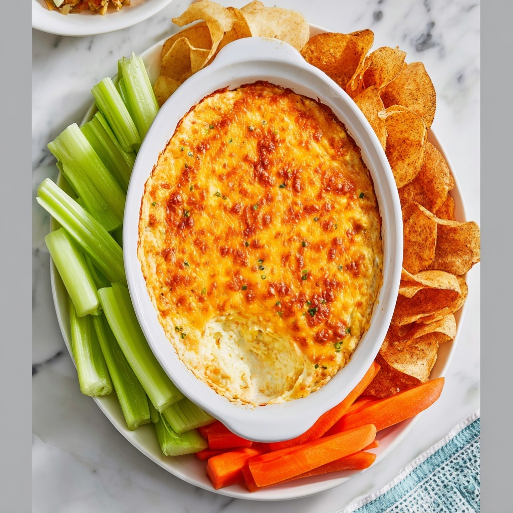 Easy Buffalo Chicken Dip Recipe - Recipe Image