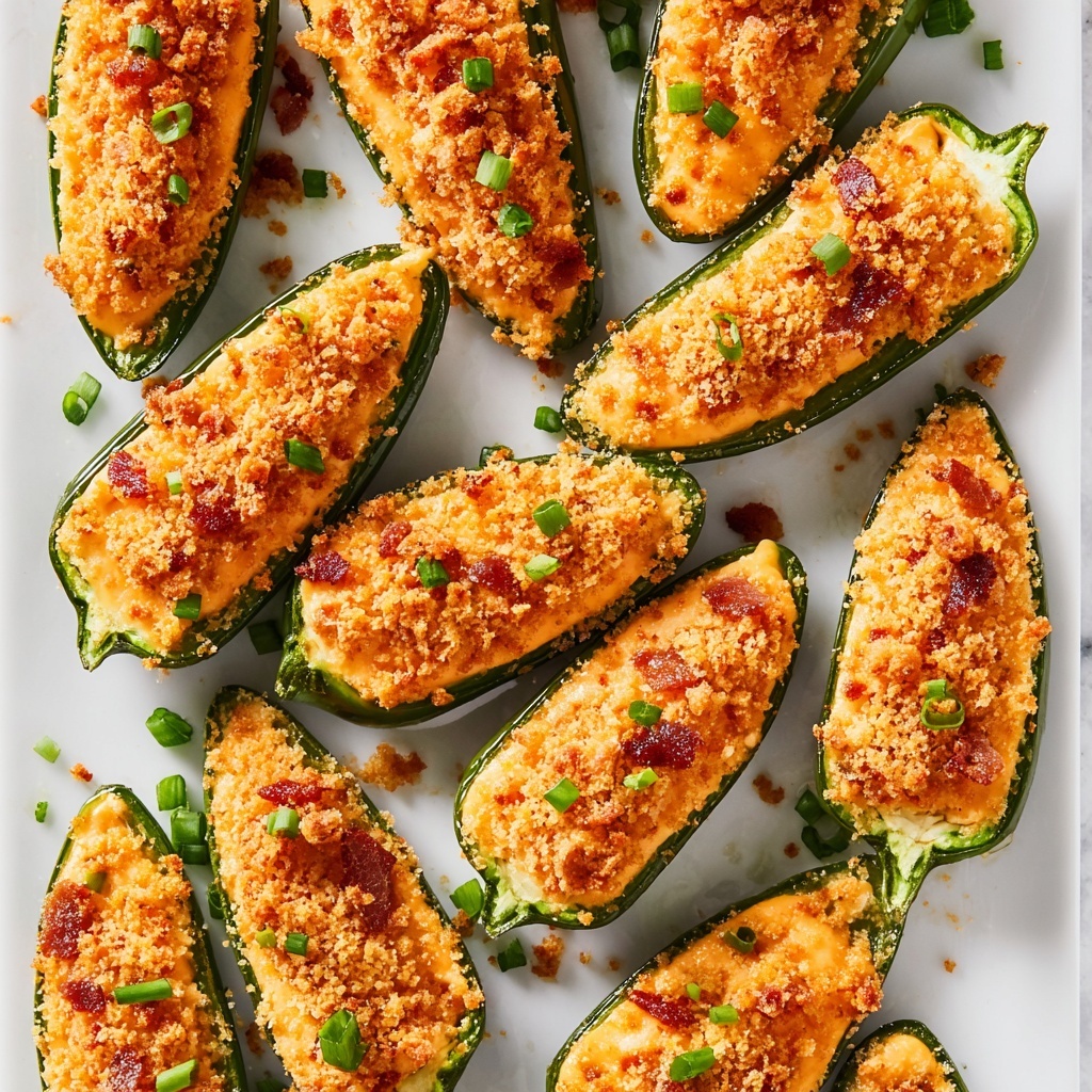Cream Cheese and Bacon Stuffed Jalapeño Poppers Recipe - Recipe Image