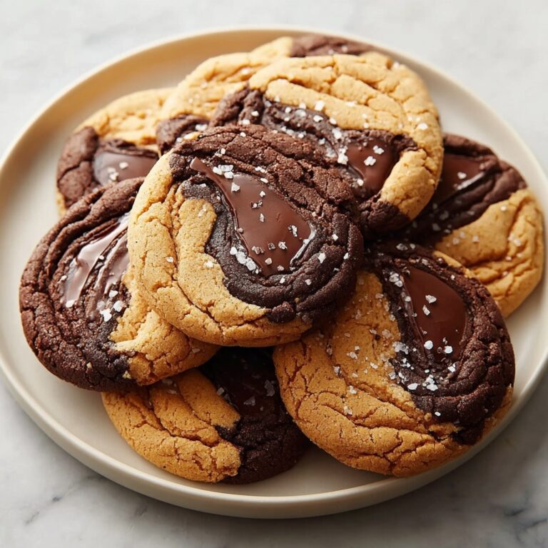 Peanut Butter Brownie Swirl Cookies Recipe