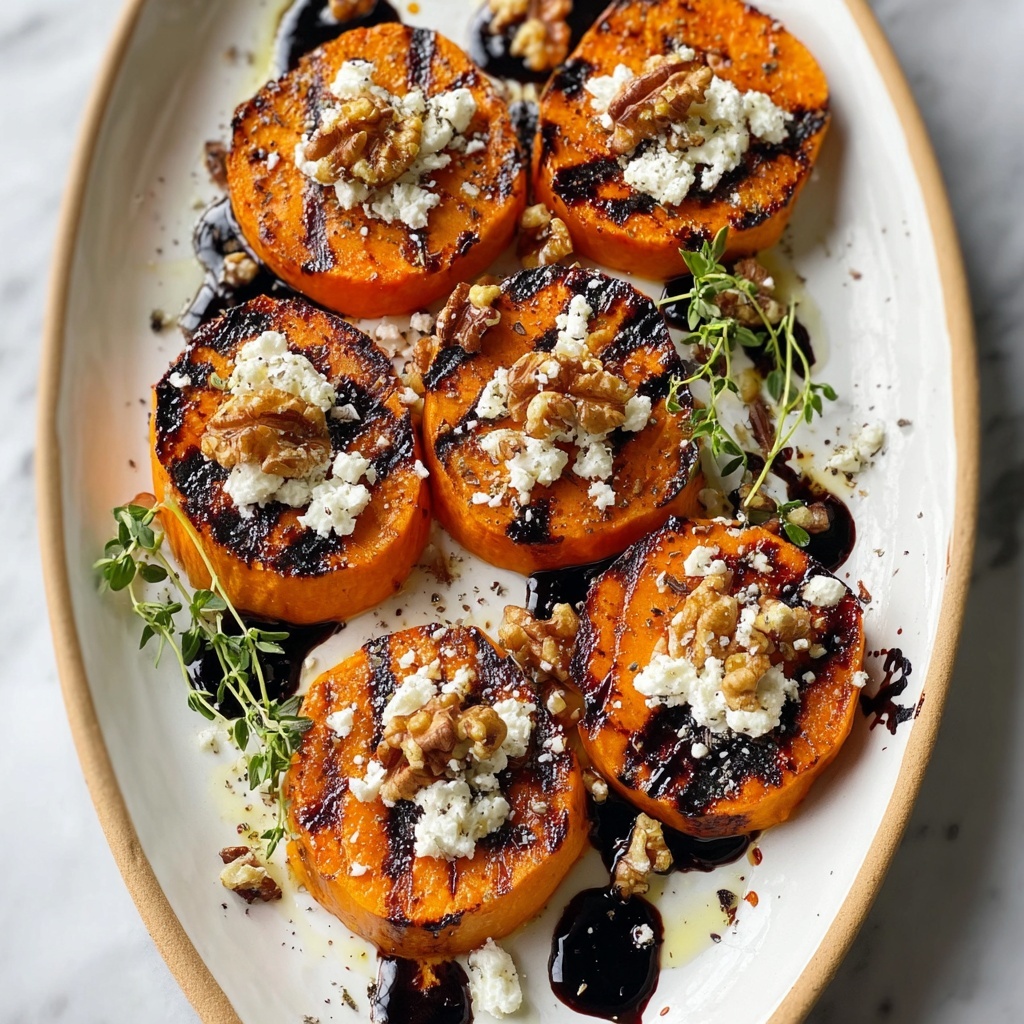 Honey Feta Sweet Potato Rounds Recipe - Recipe Image
