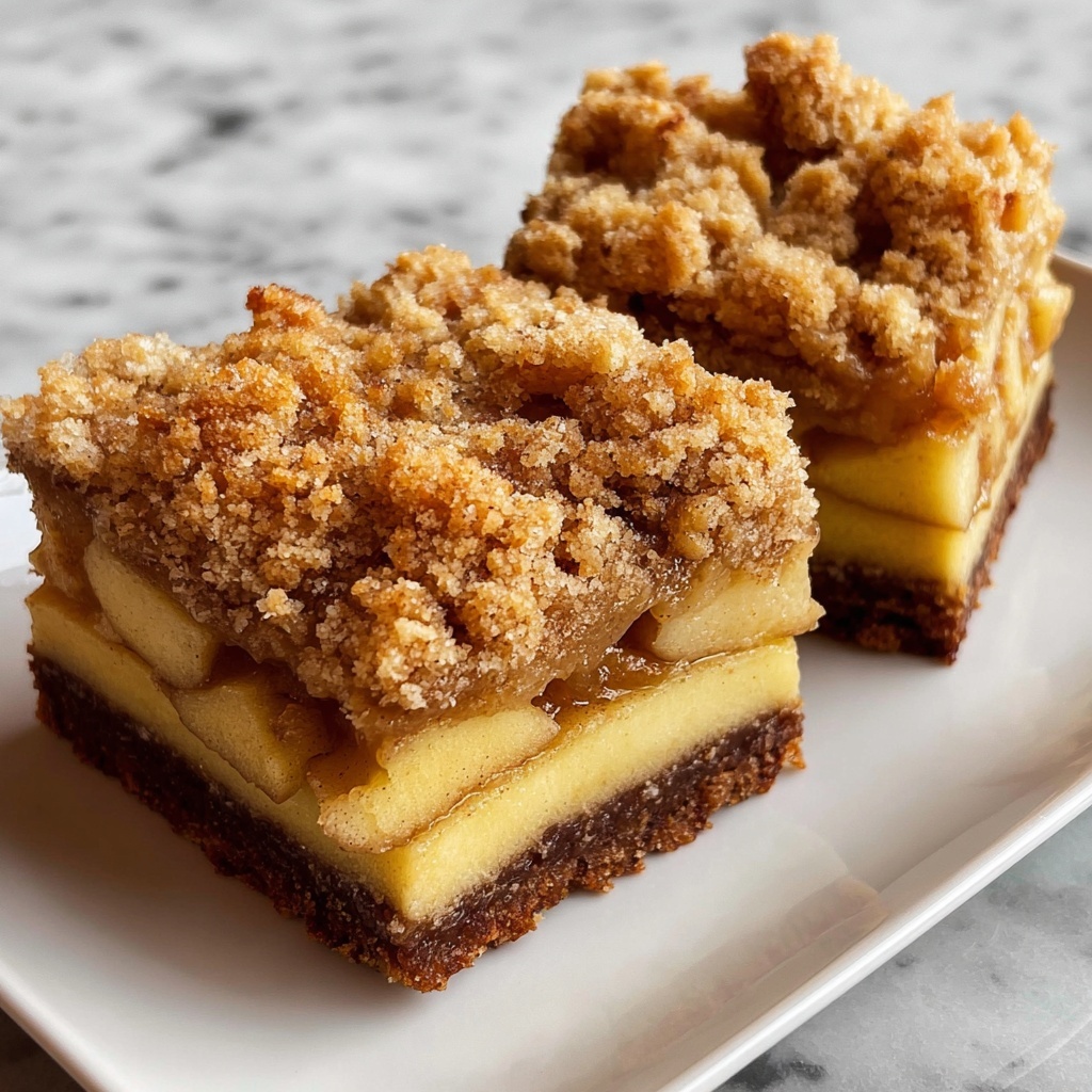 Apple Pie Bars with Streusel Topping Recipe - Recipe Image