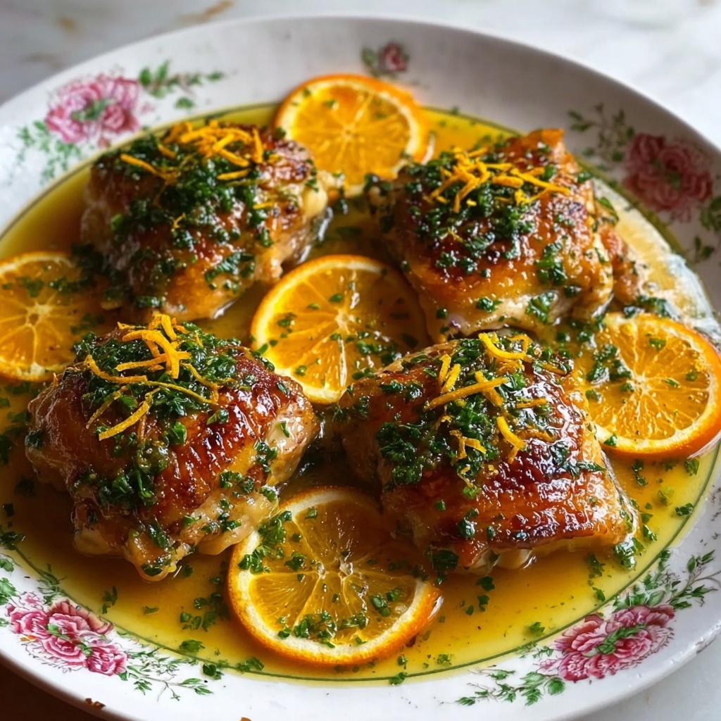 Chicken in Orange Sauce Recipe - Recipe Image