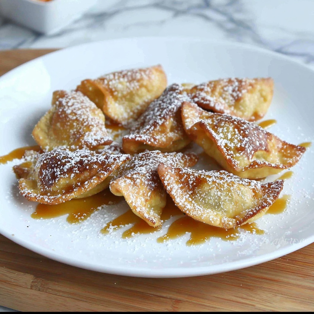 Apple Pie Wontons Recipe - Recipe Image