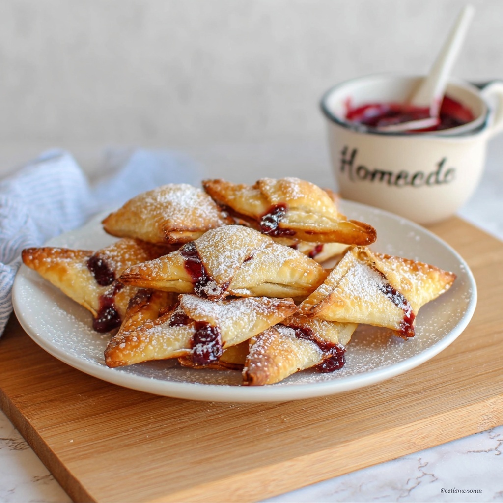 Air Fryer Blueberry Cheesecake Wontons Recipe - Recipe Image
