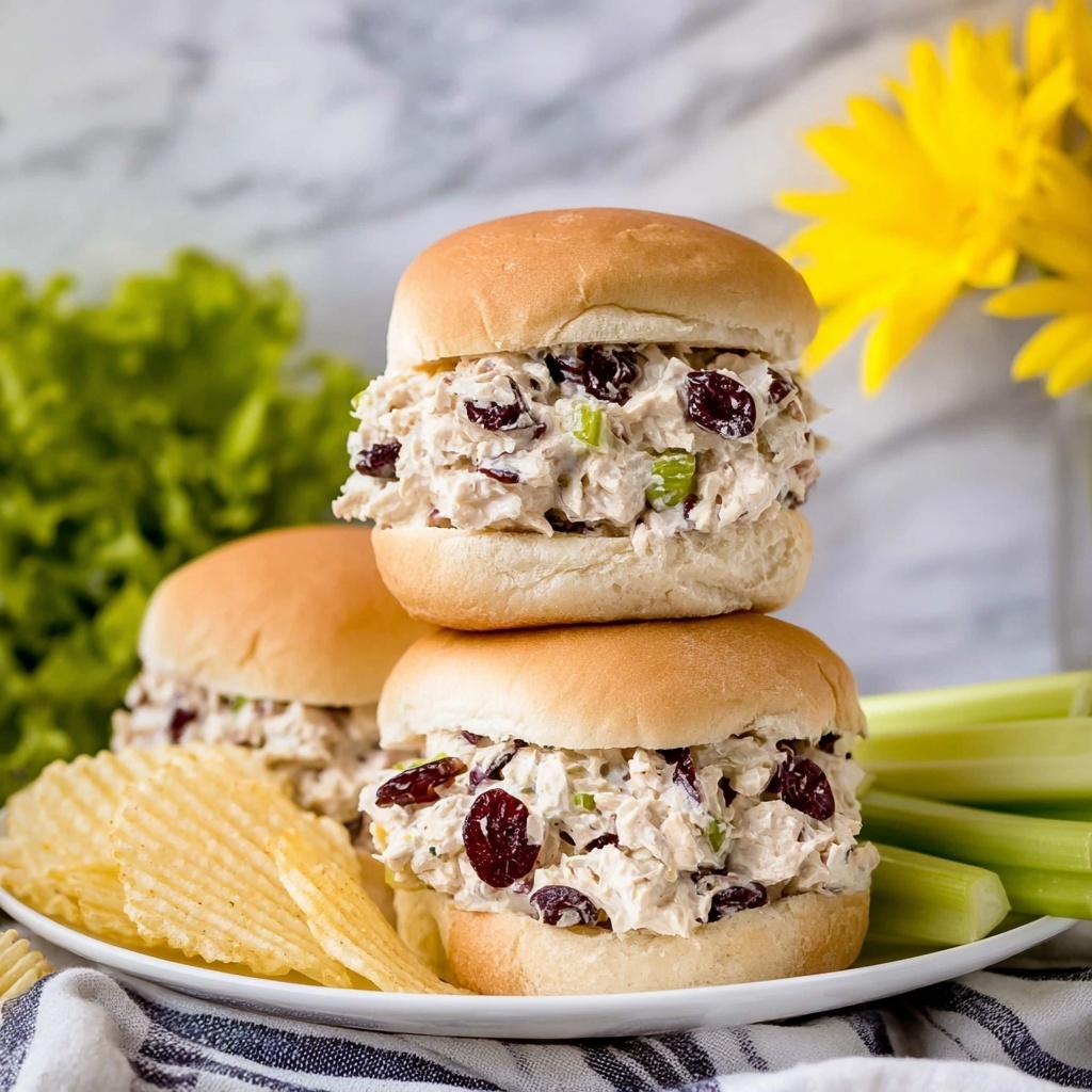 Cranberry Walnut Chicken Salad Recipe - Recipe Image