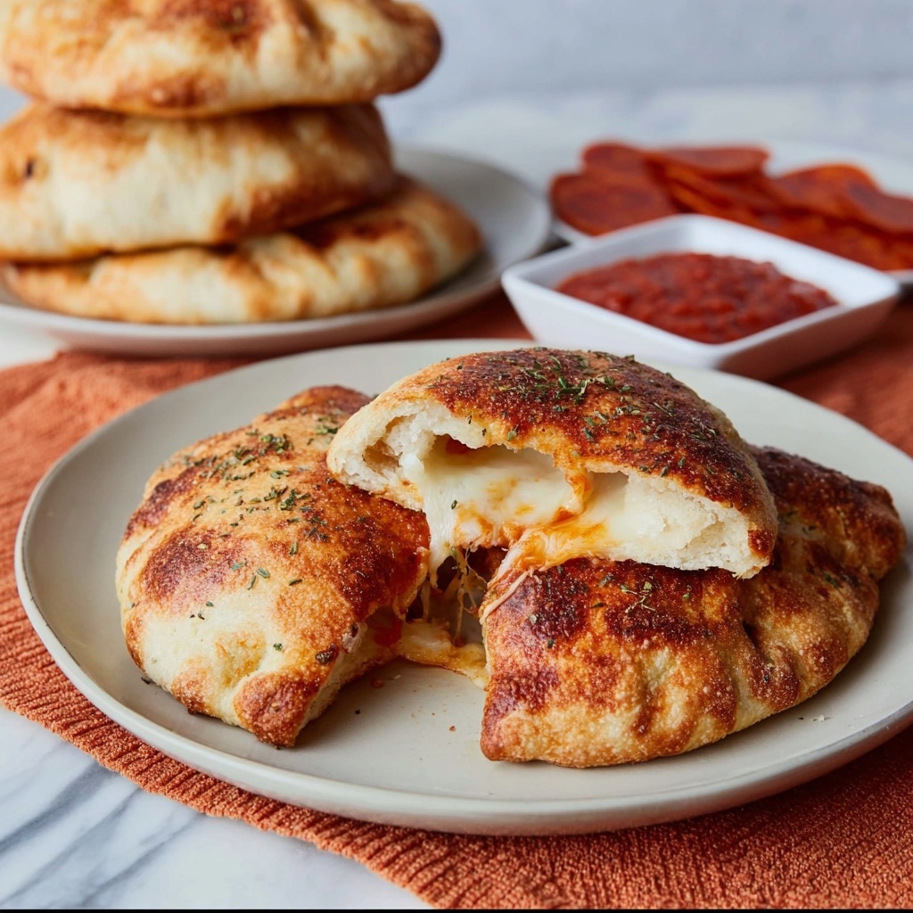 Pepperoni Pizza Pockets Recipe - Recipe Image