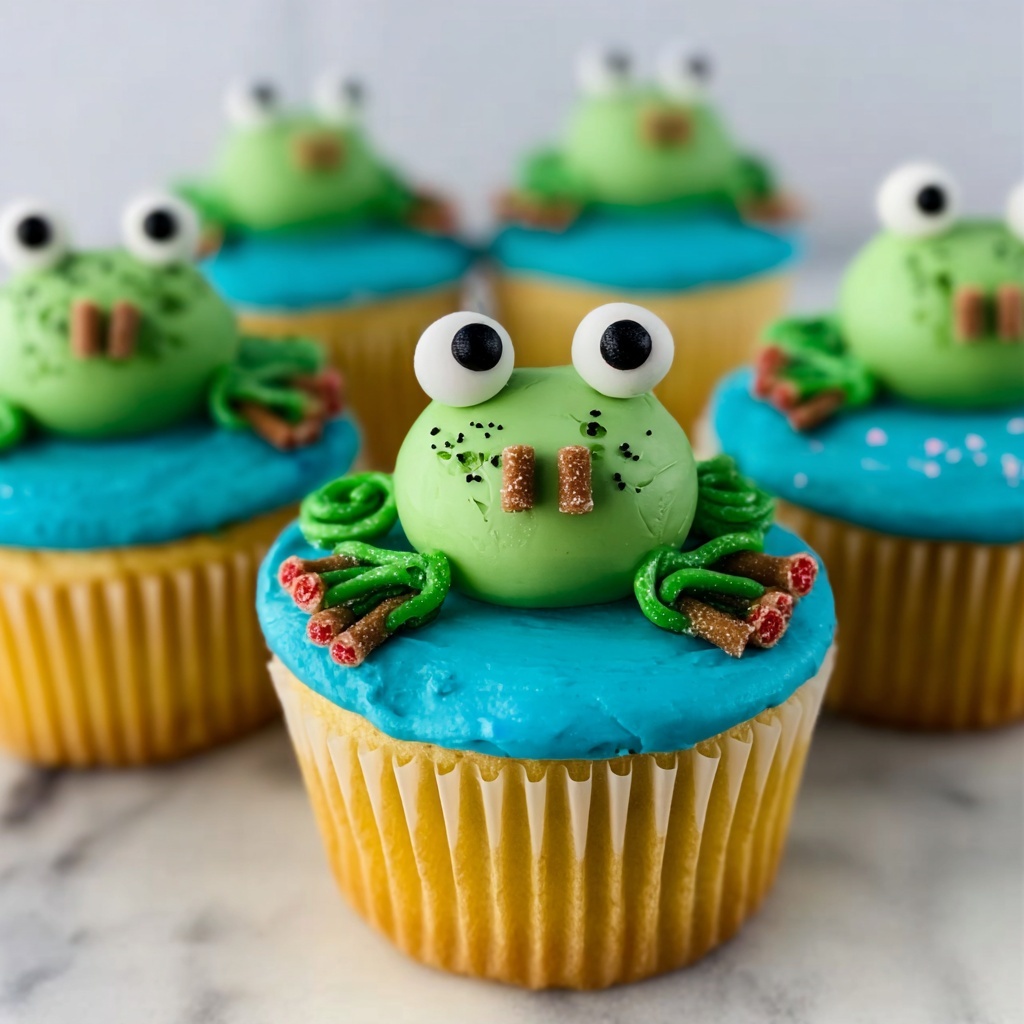 Frog Cookies: Adorable Chocolate-Dipped Pretzel and Oreo Treats Recipe - Recipe Image
