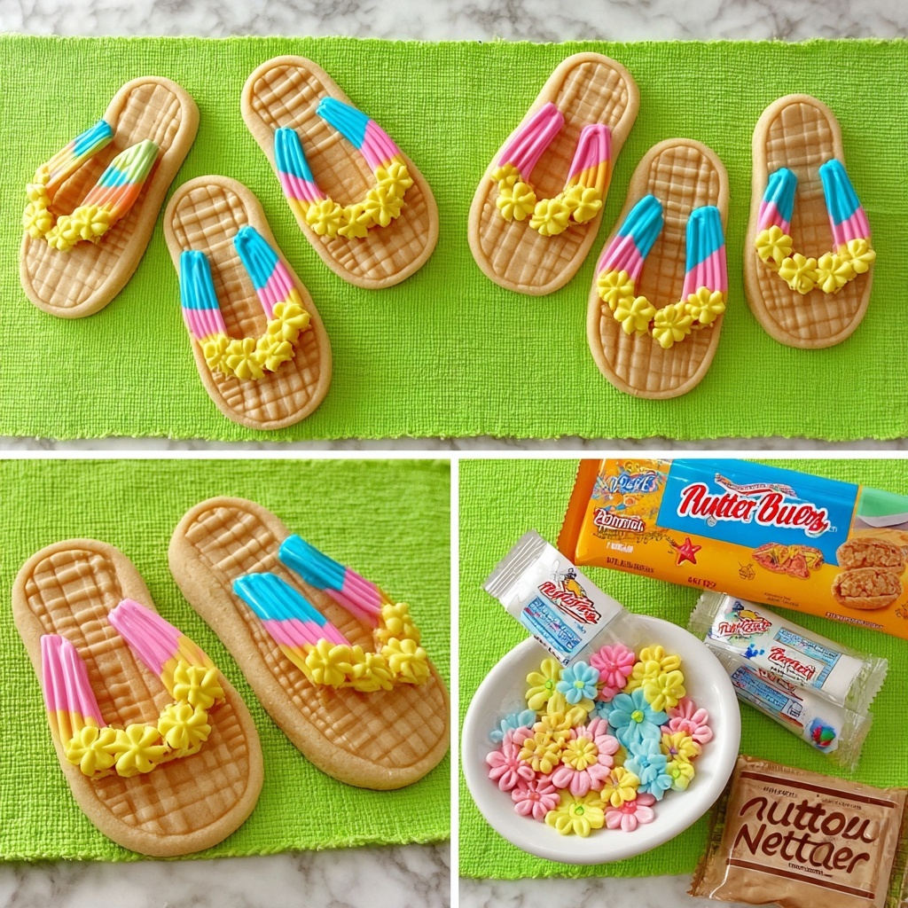 Flip Flop Cookies Recipe - Recipe Image