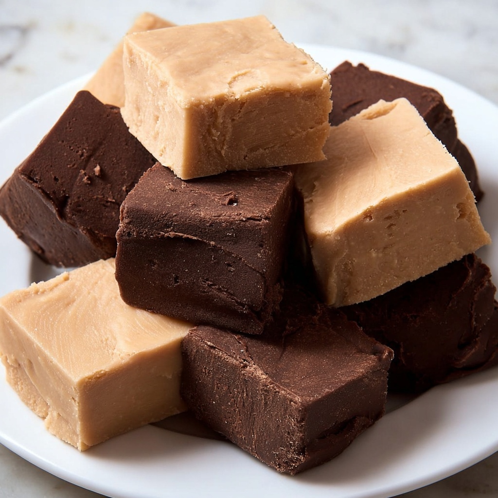 Two Ingredient Peanut Butter Fudge Recipe - Recipe Image