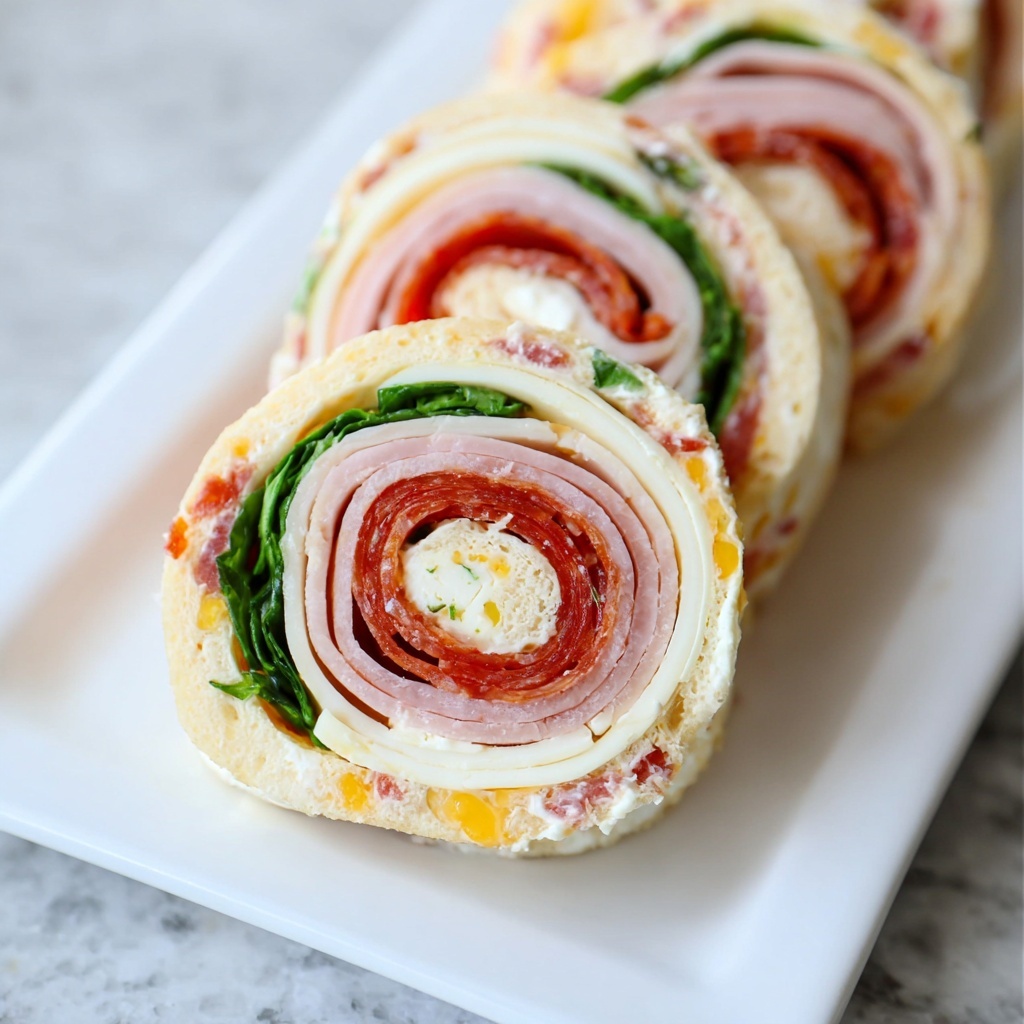 Italian Pinwheels Recipe - Recipe Image