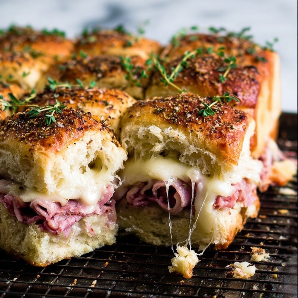 Reuben Sliders Recipe - Recipe Image