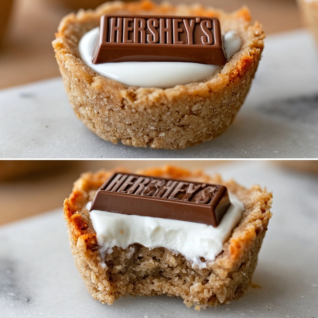 S'mores Cookie Cups Recipe - Recipe Image