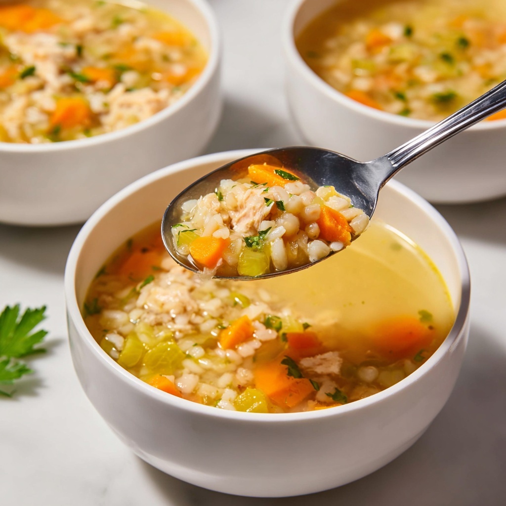 Chicken Barley Soup Recipe - Recipe Image