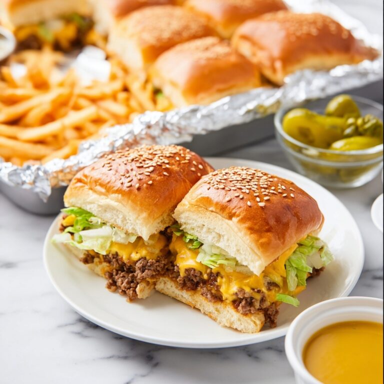 Big Mac Sliders Recipe