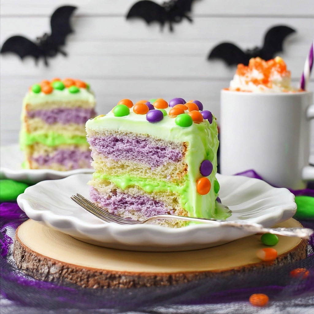 Halloween Poke Cake Recipe - Recipe Image