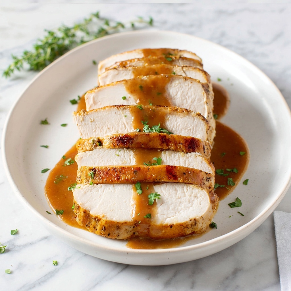 Slow Cooker Turkey Breast with Ranch and Brown Gravy Recipe - Recipe Image