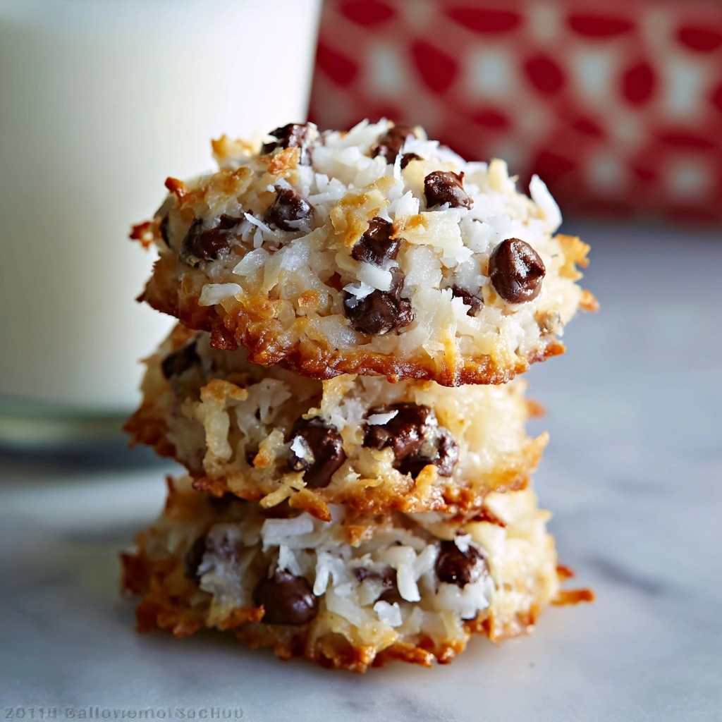 Almond Joy Cookies Recipe - Recipe Image