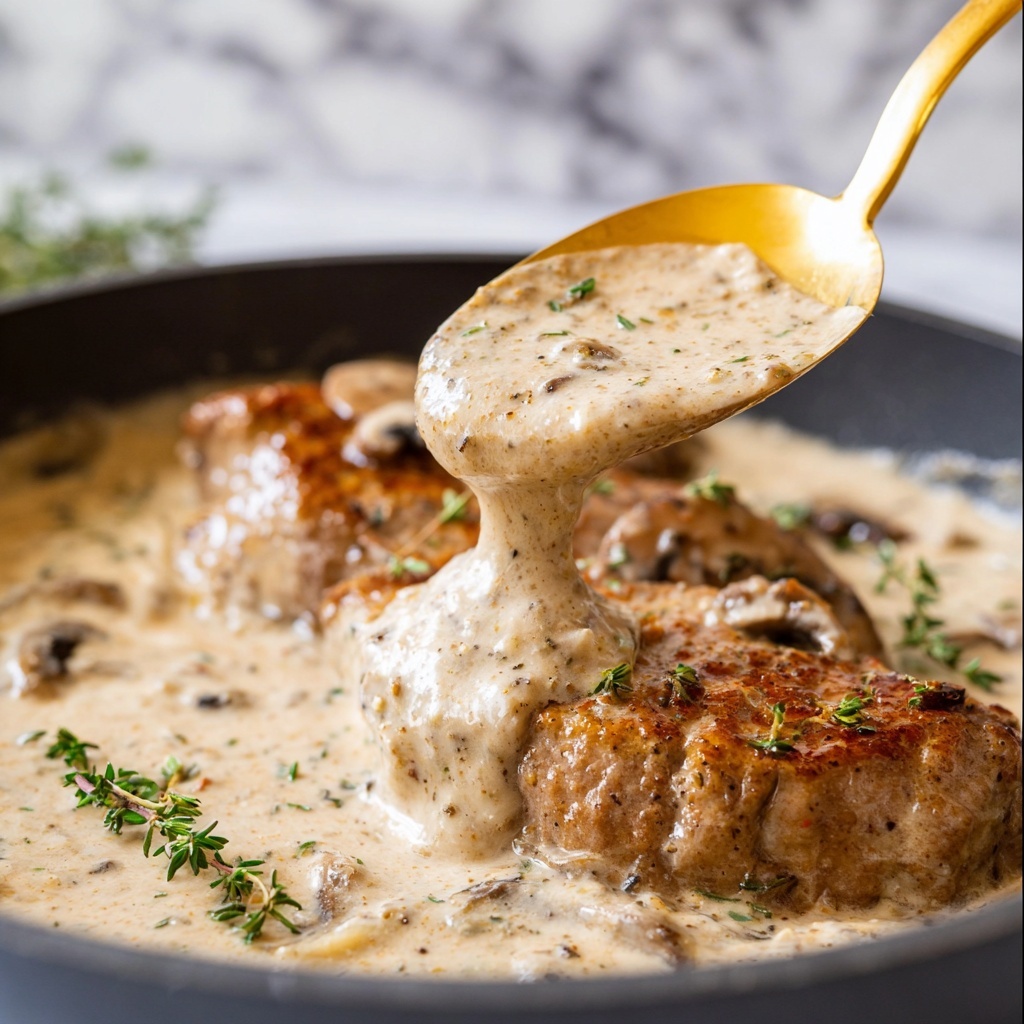 Cream of Mushroom Pork Chops Recipe - Recipe Image
