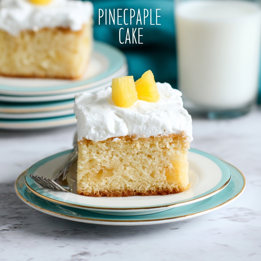 Pineapple Pudding Cake Recipe - Recipe Image