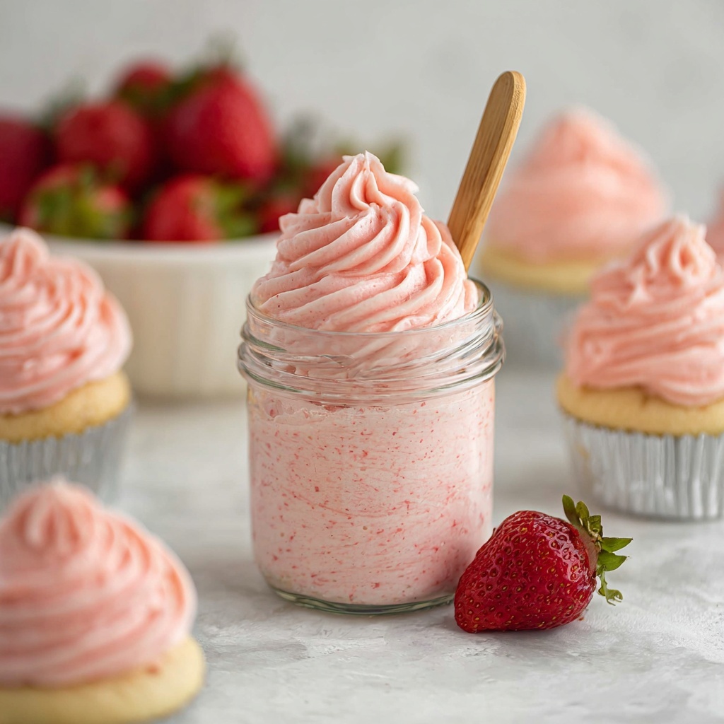Strawberry Cream Cheese Frosting Recipe - Recipe Image