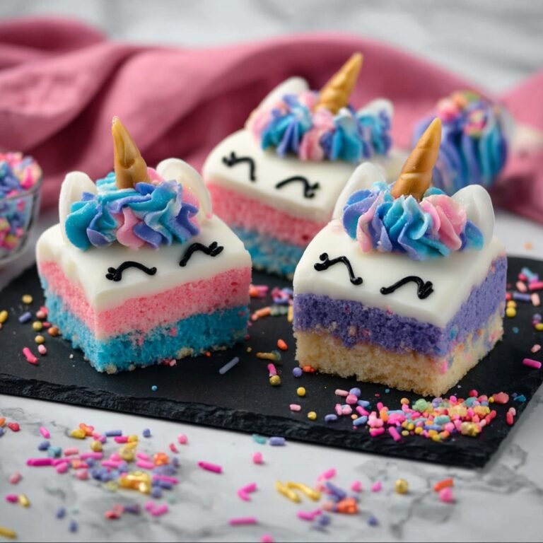 Easy Unicorn Petit Fours Recipe