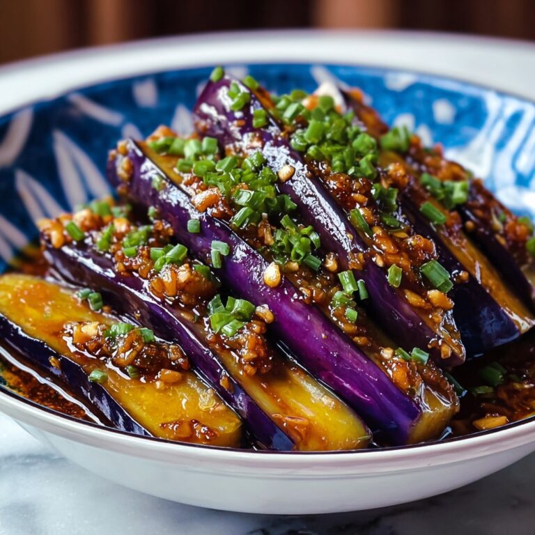 Savor the Best Chinese Eggplant with Garlic Sauce Recipe