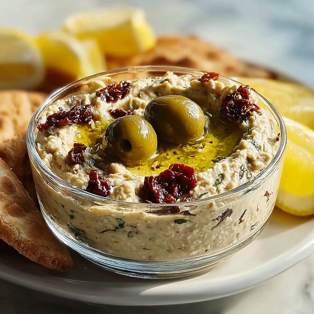 Quick & Easy 2-Minute Green Olive Dip for Effortless Entertaining Recipe - Recipe Image