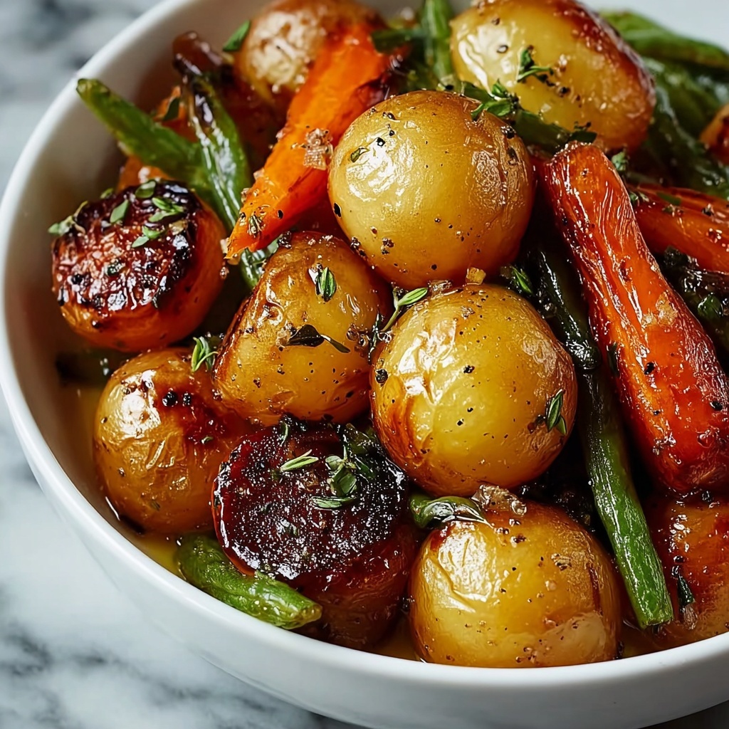 Garlic Herb Roasted Veggies Recipe - Recipe Image