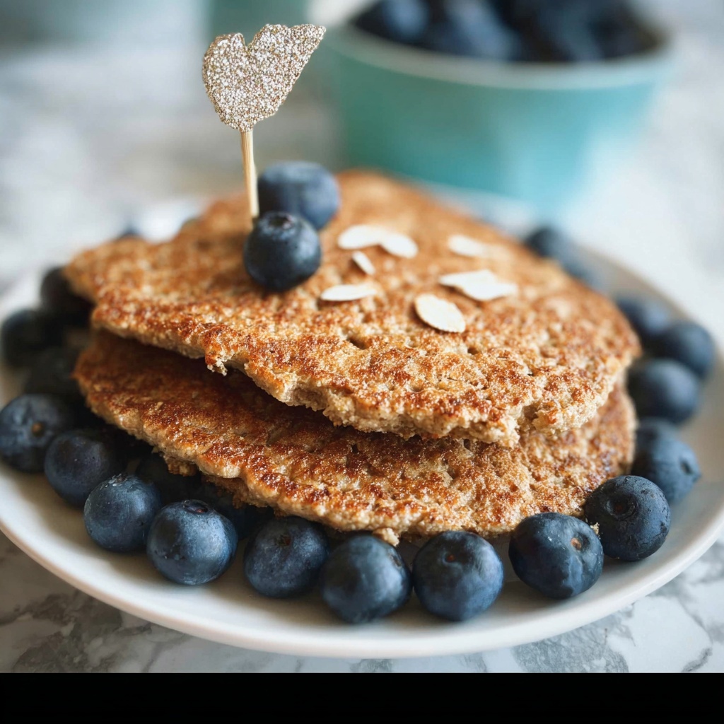 4 Ingredient Vegan Banana Oatmeal Pancakes Recipe - Recipe Image