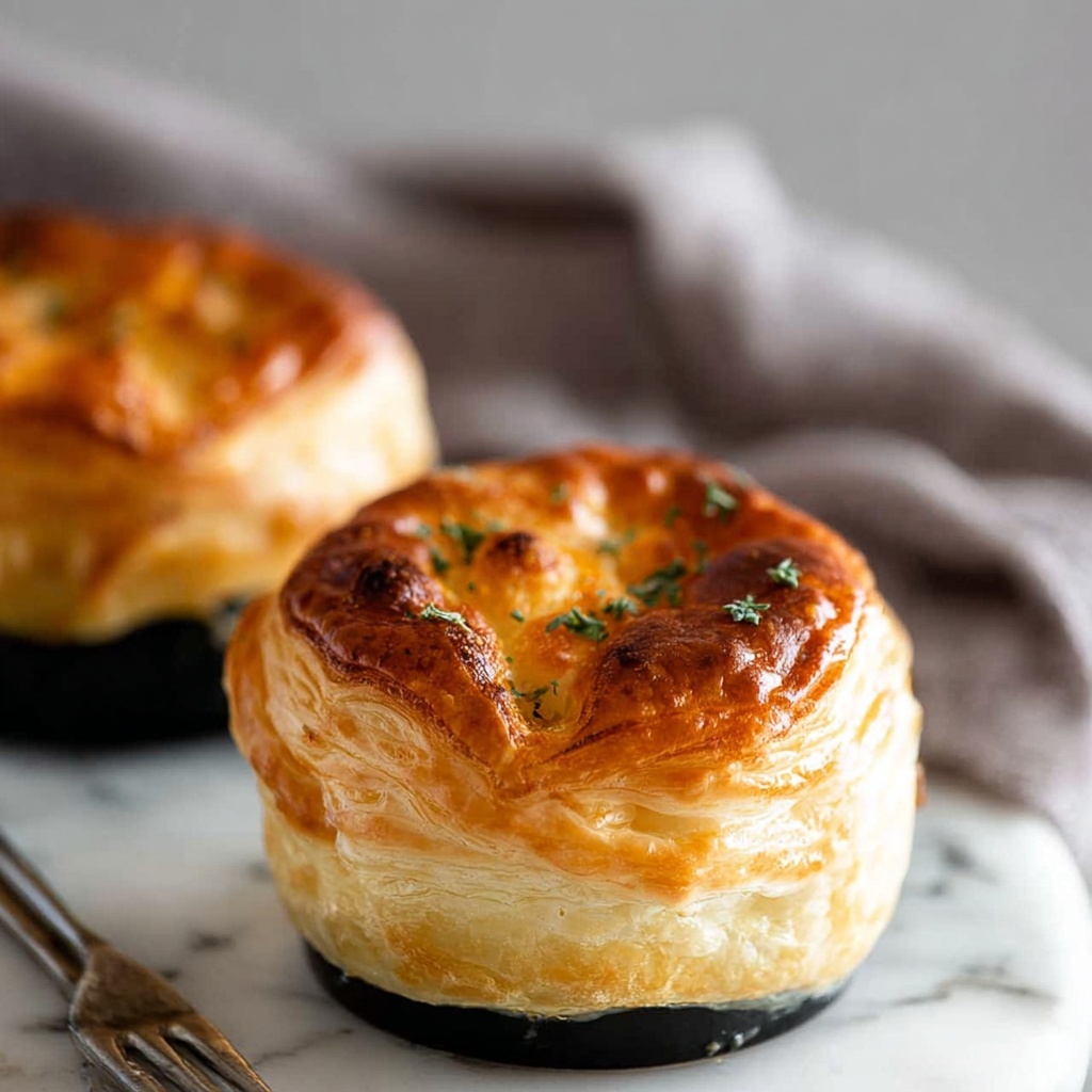 Chicken and Mushroom Pot Pies Recipe - Recipe Image