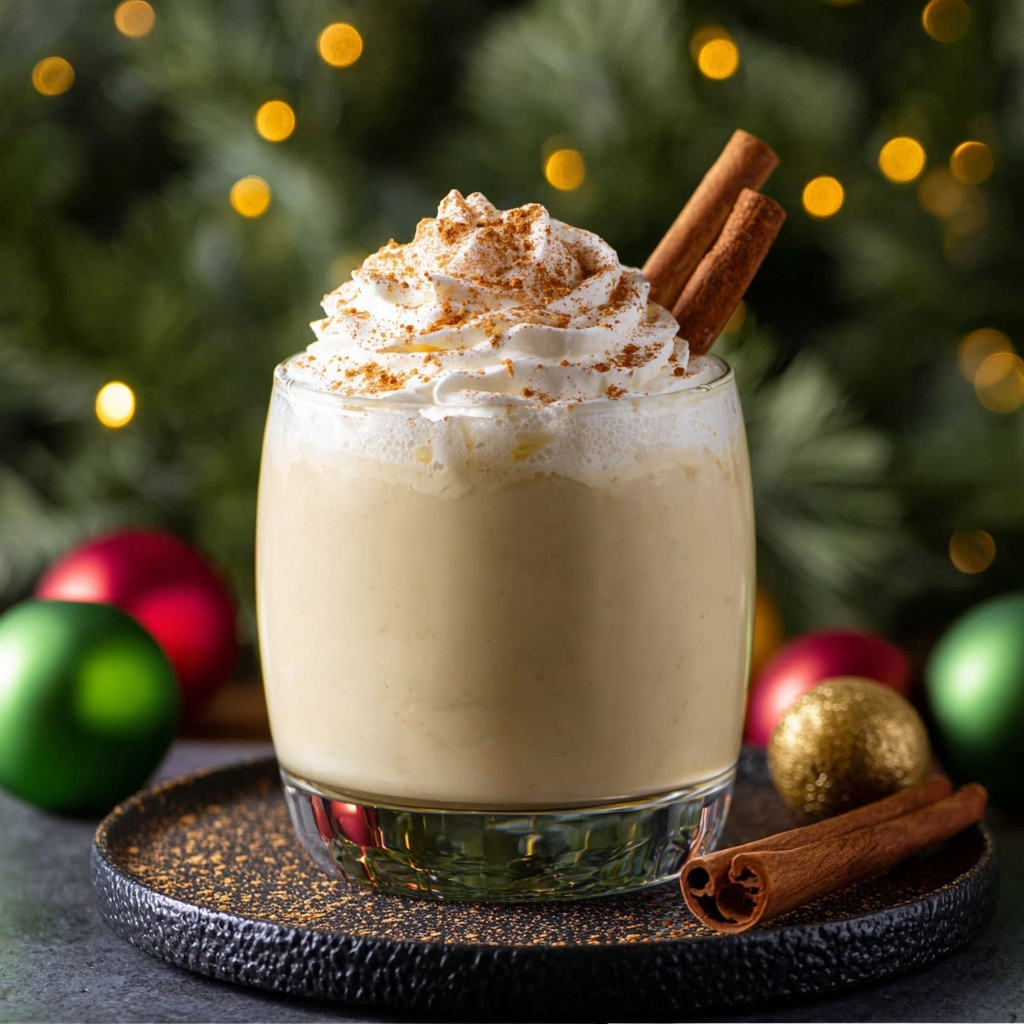 Easy Homemade Eggnog Recipe - Recipe Image