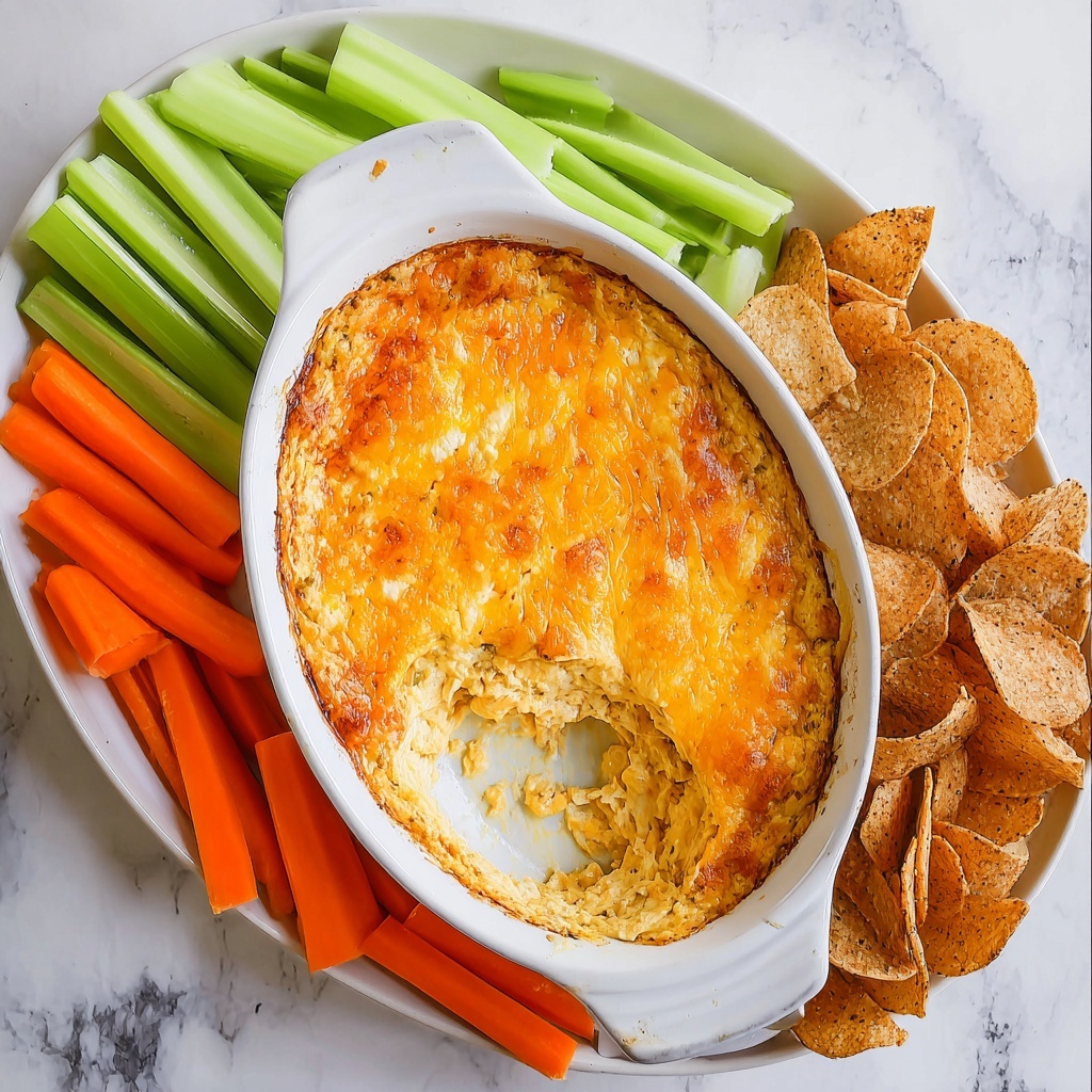 Easy Buffalo Chicken Dip Recipe - Recipe Image