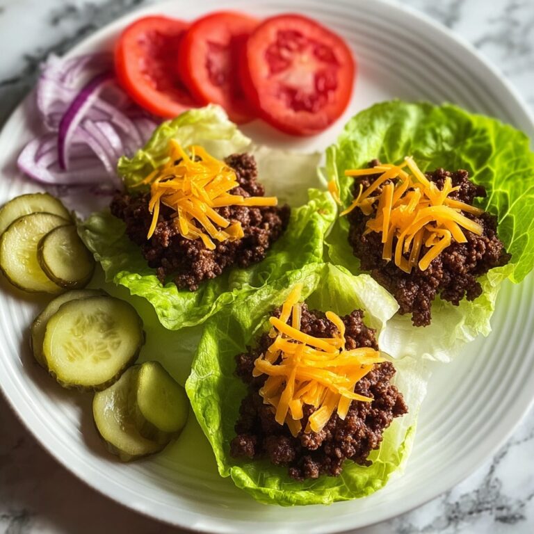Lettuce Wrap Burgers Recipe